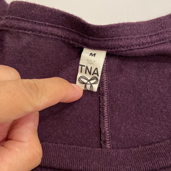 TNA Purple Long Sleeve Top - Picture 3 of 5